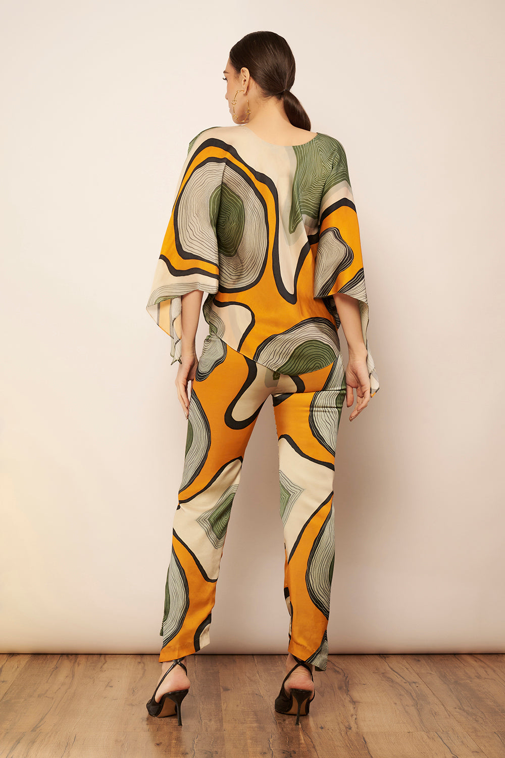 Asymmetrical Hem Pants