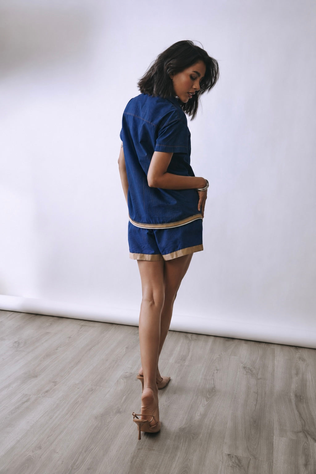 Deep Indigo Co-ord Set