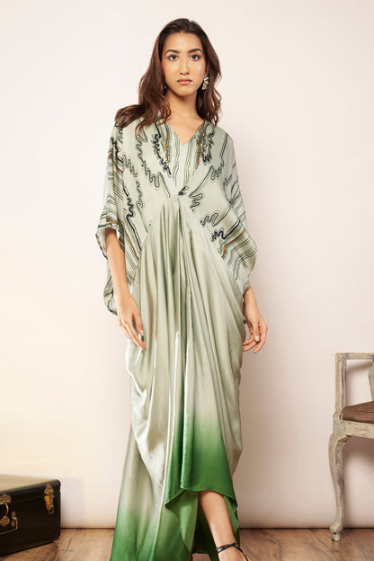 Ombre kaftan.