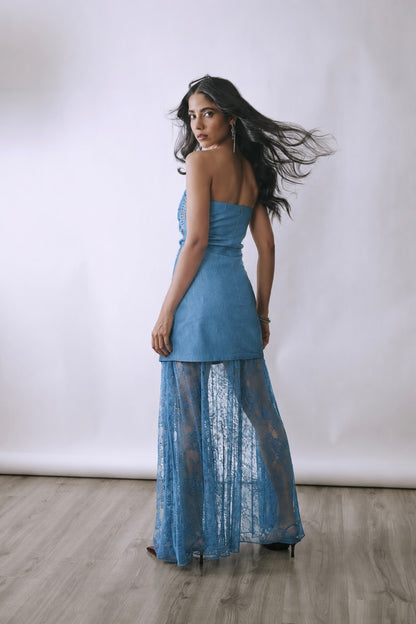 Ice Veil Mini Dress
