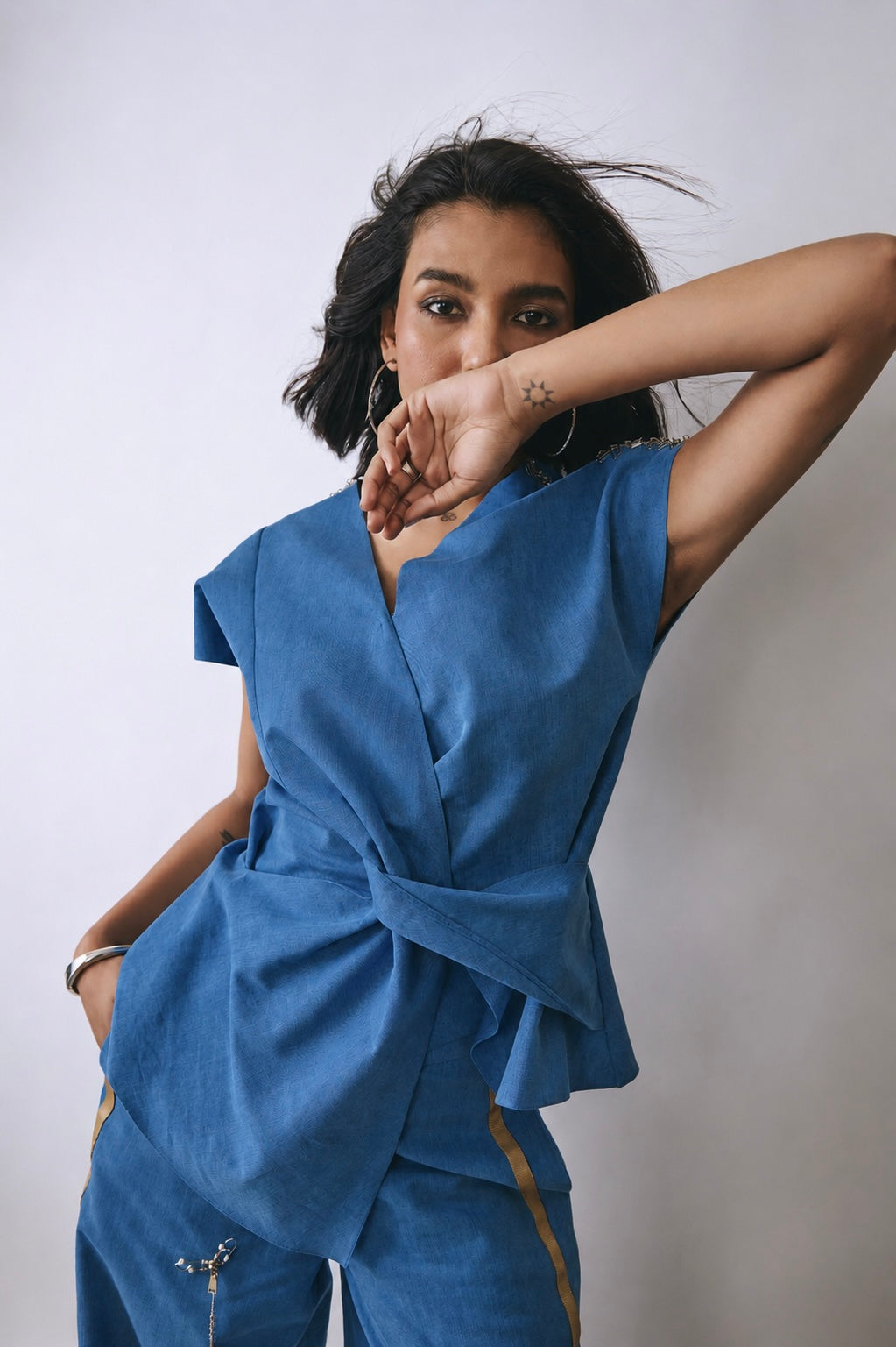 Ice Veil Denim Co-ord Set