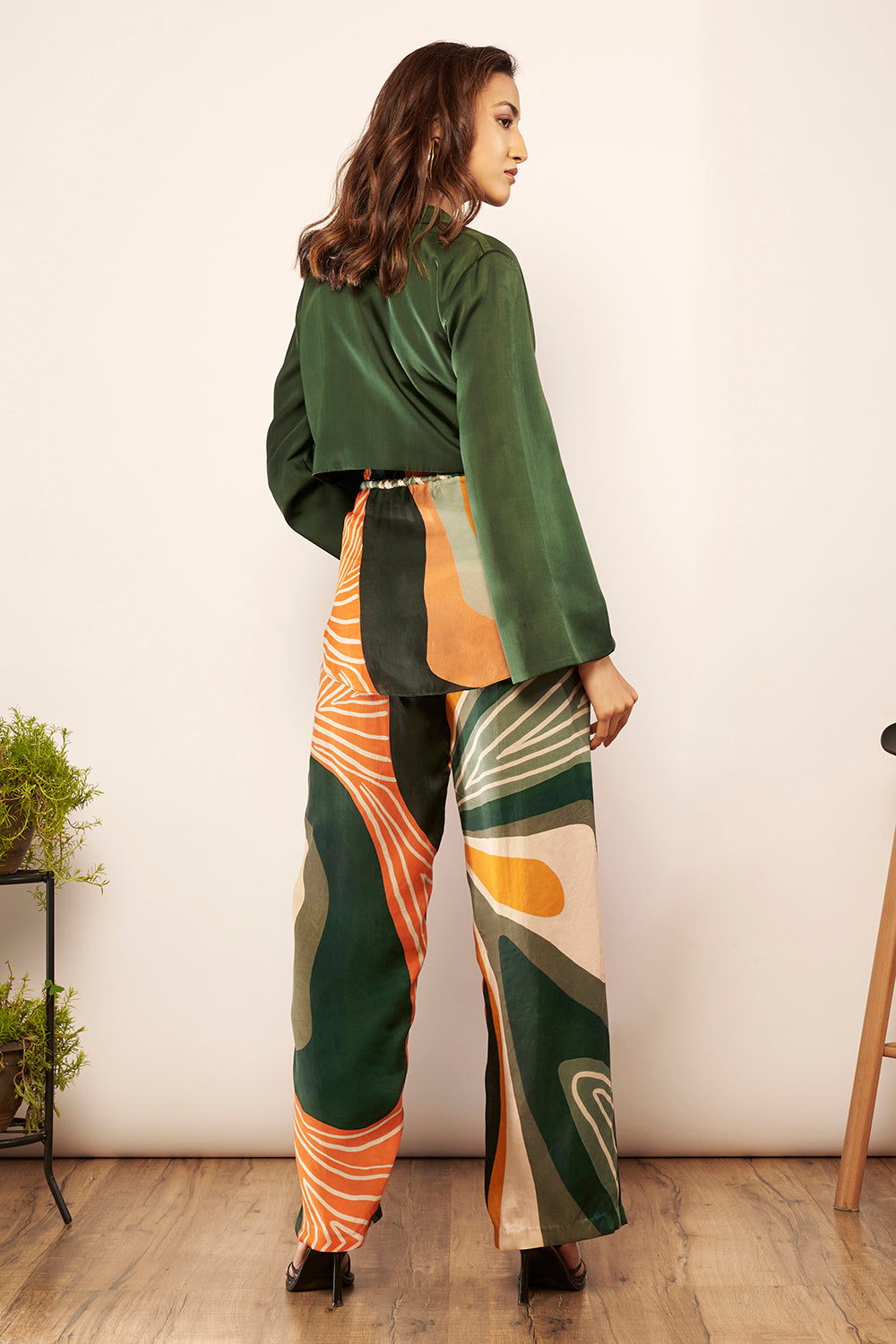 Straight fit pants