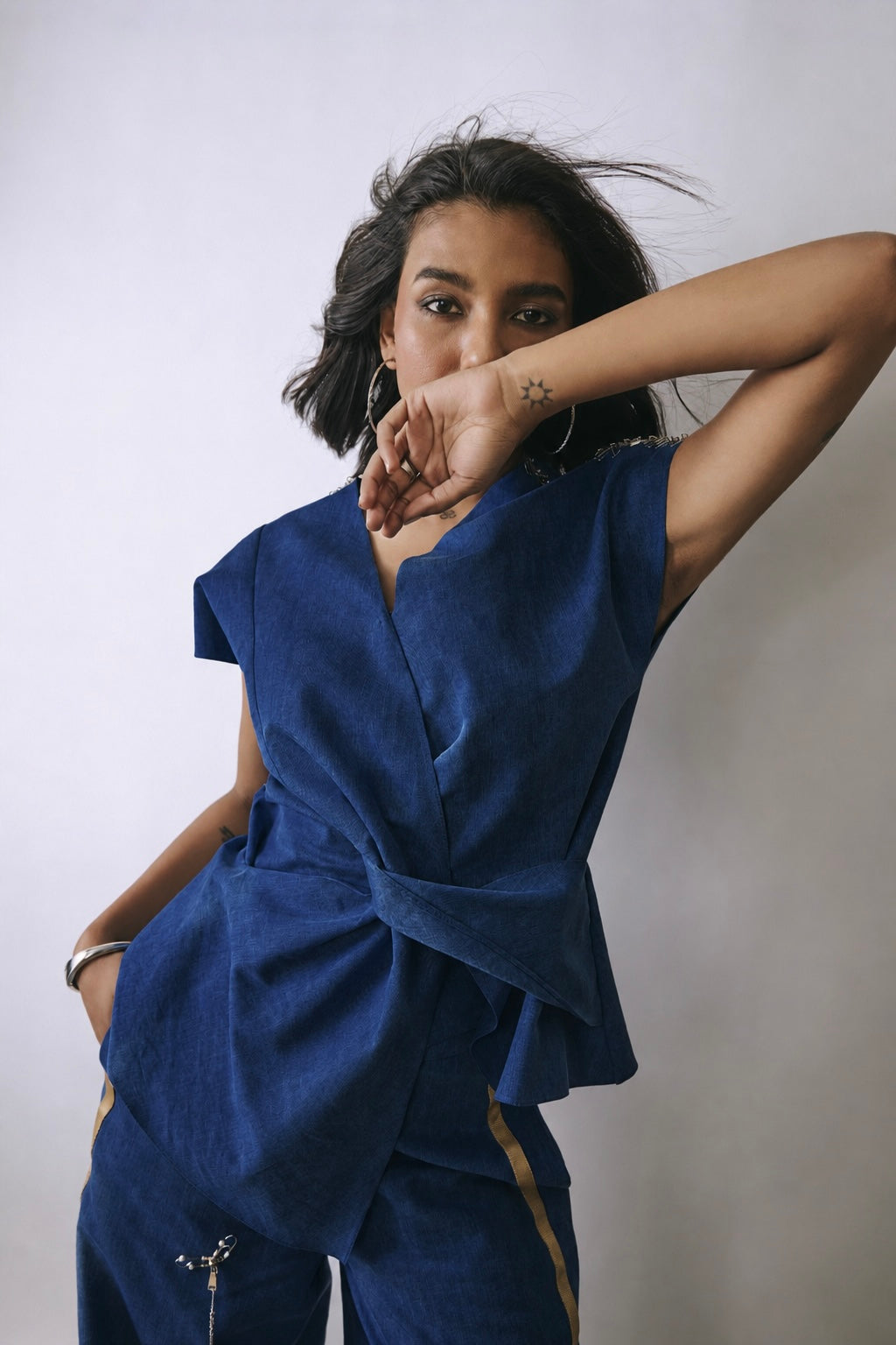 Ice Veil Denim Co-ord Set