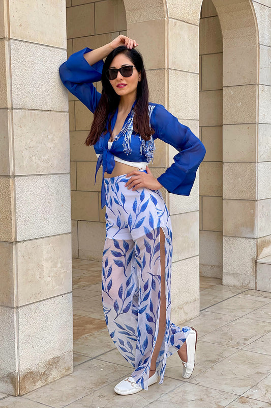 Pooja Chopra in Co-Ord with Jacket