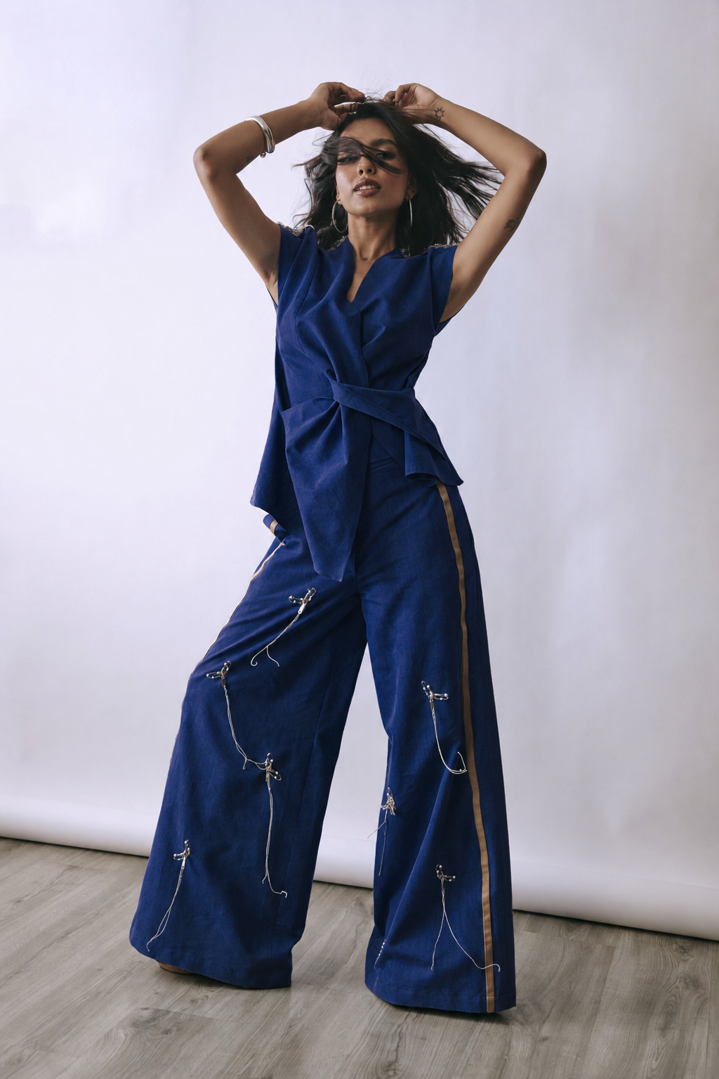 Ice Veil Denim Co-ord Set