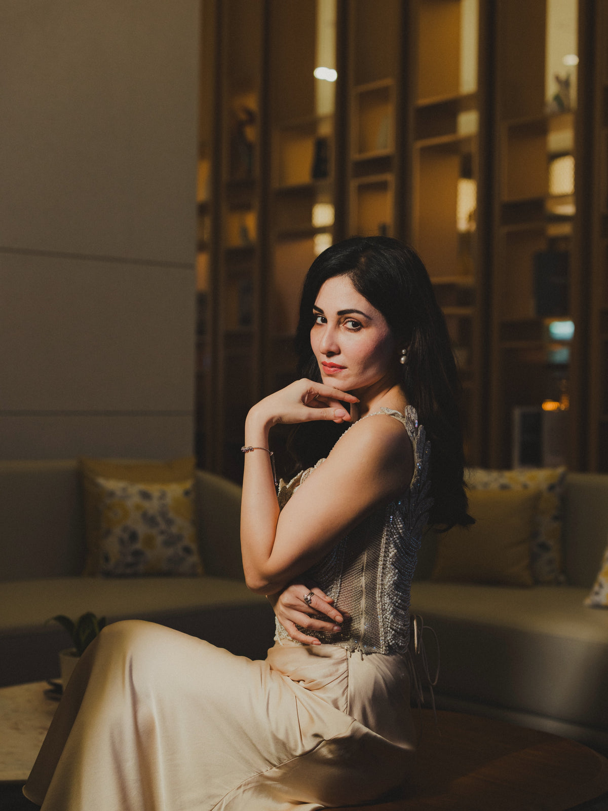 Pooja Chopra in The Elara Set