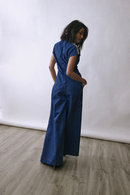 Deep Indigo Luxe Co-ord Set