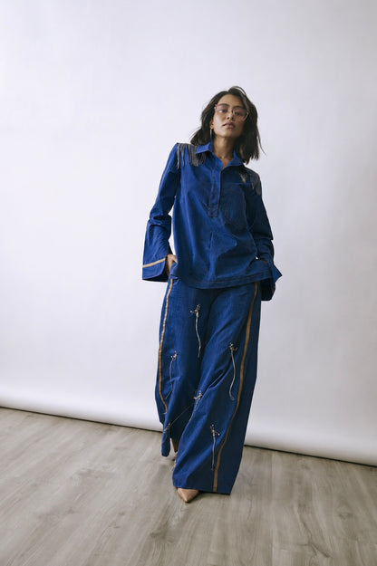 Deep Current Denim Co-ord Set
