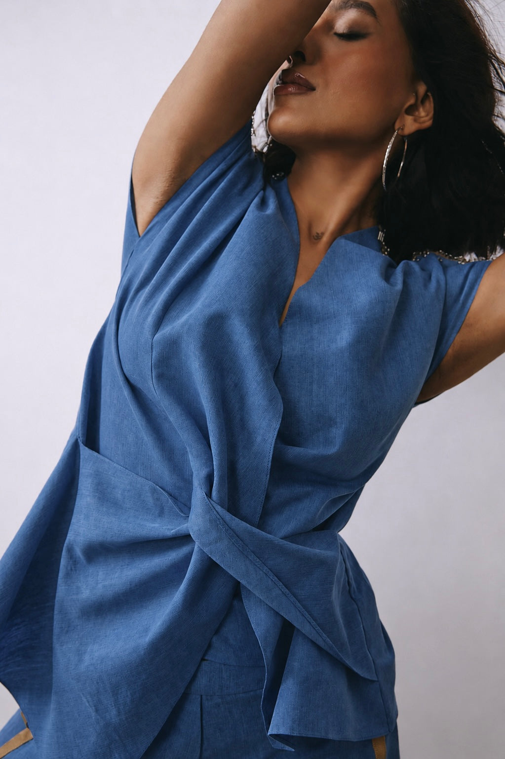 Ice Veil Denim Co-ord Set