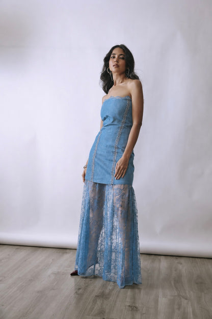Ice Veil Mini Dress