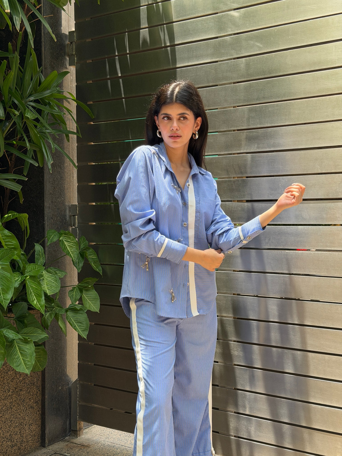 Sanjana Sanghi in Butterfly Static Co-ord Set
