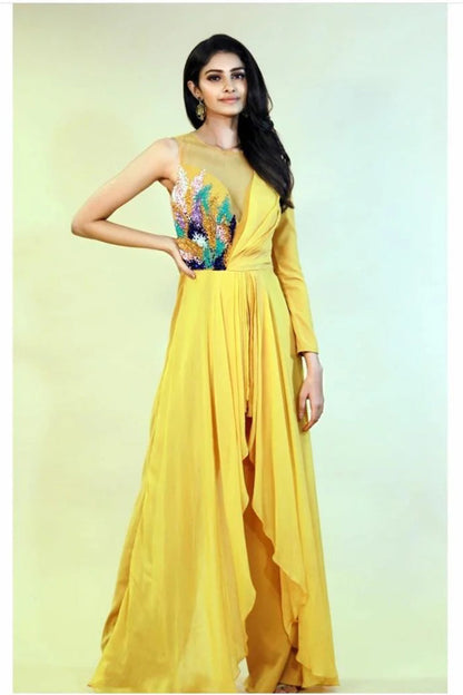 Manasa Varanasi and Krystle D’Souza in Amber Jumpsuit