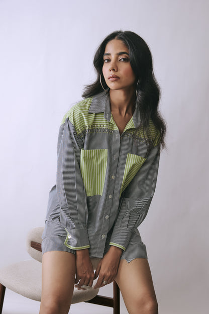 Lime Current Co-Ord Set