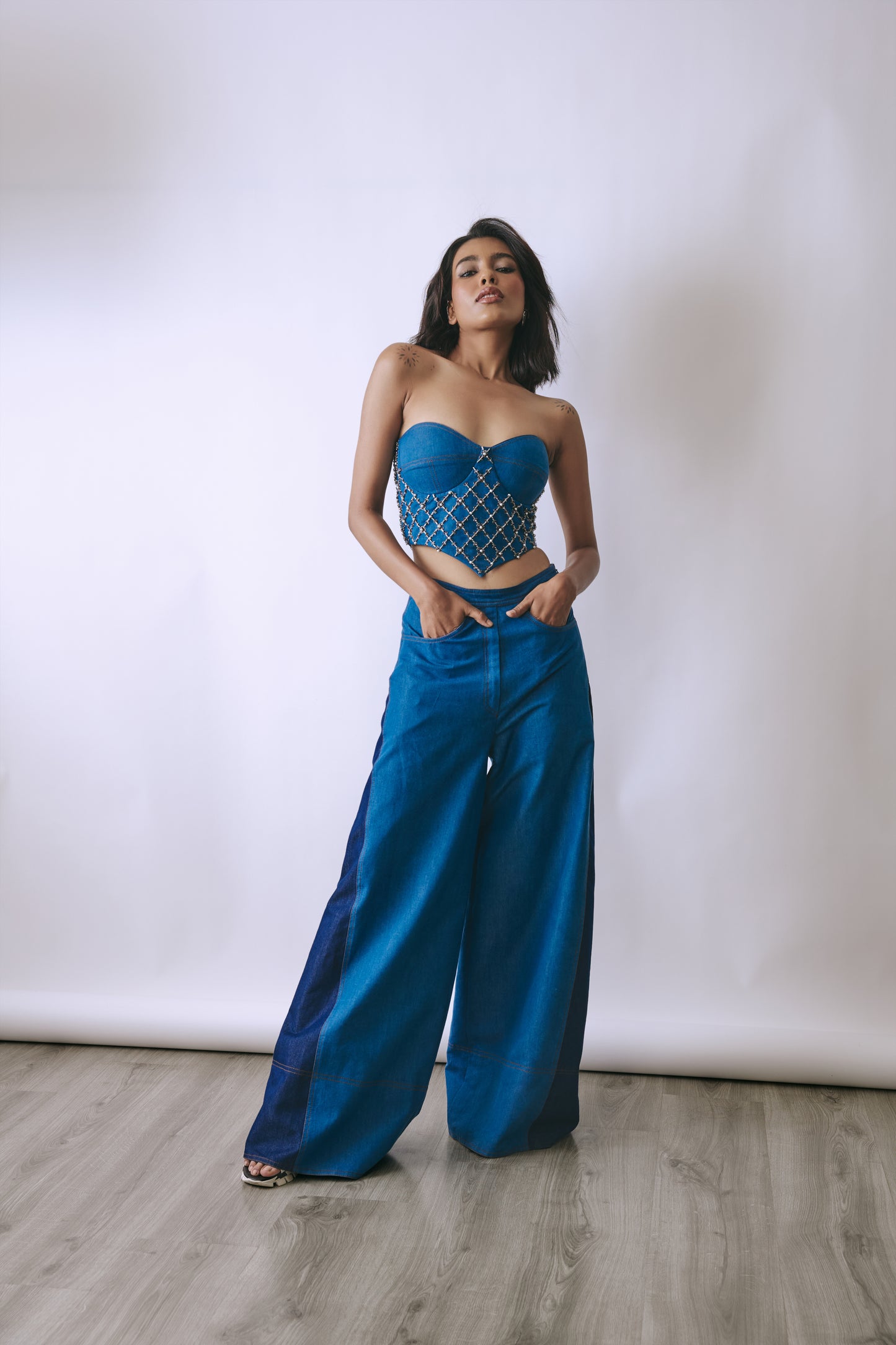 The Aurelia Denim Set