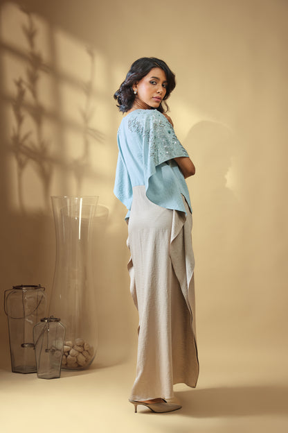 Mint Reverie Kaftan Dress