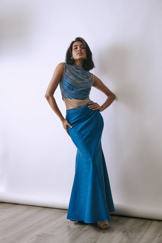 Eclipse Chain Skirt Set