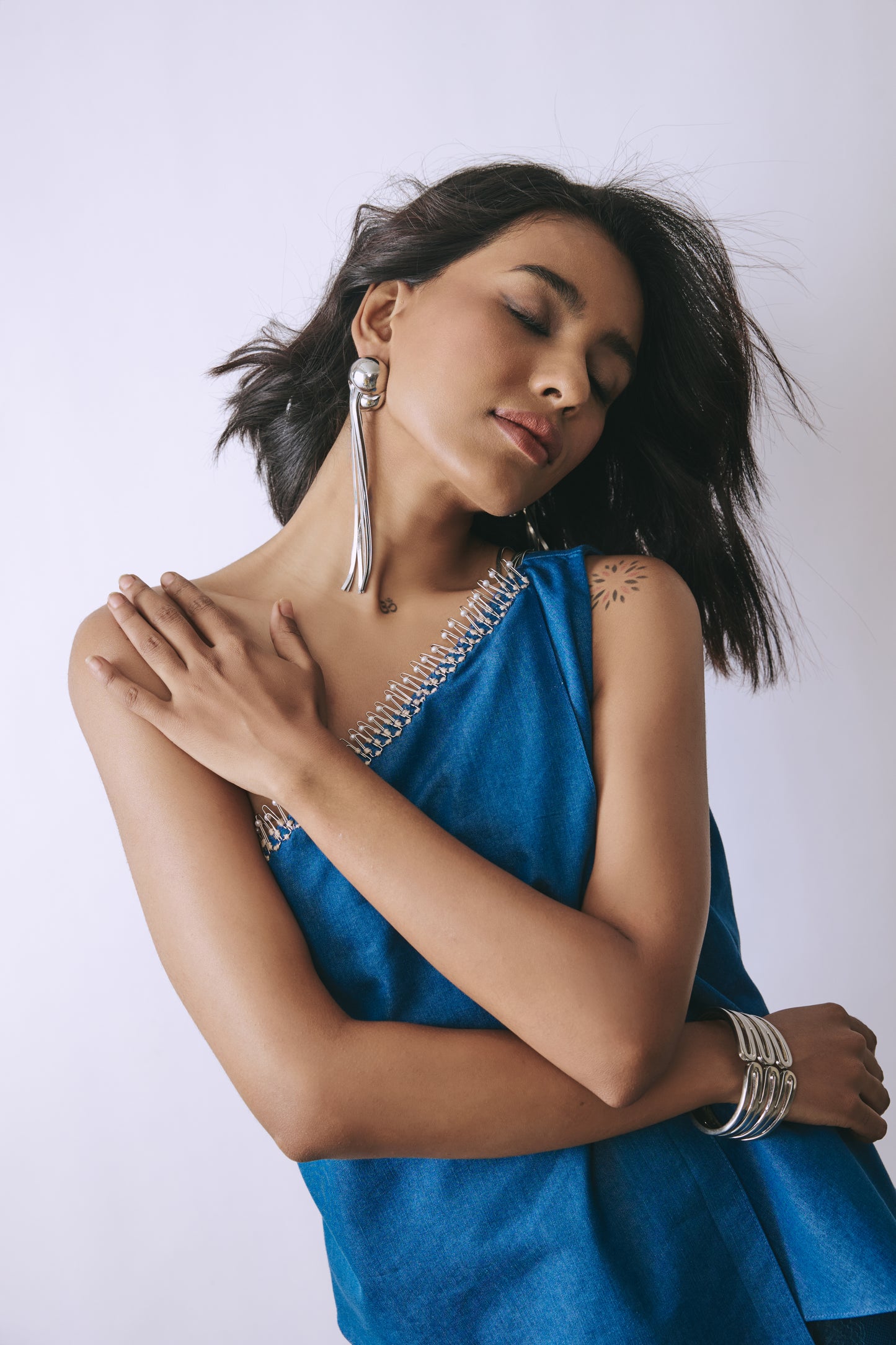 Indigo Cascade Jumpsuit