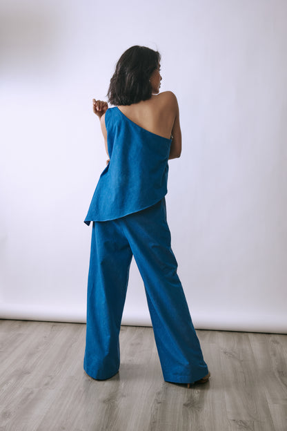 Indigo Cascade Jumpsuit