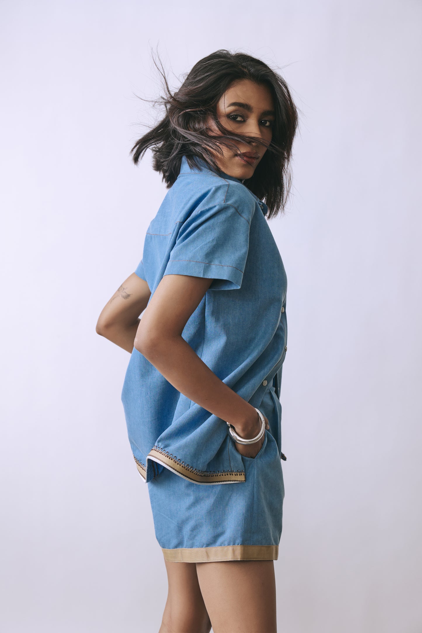 Ice Link Denim Co-ord Set