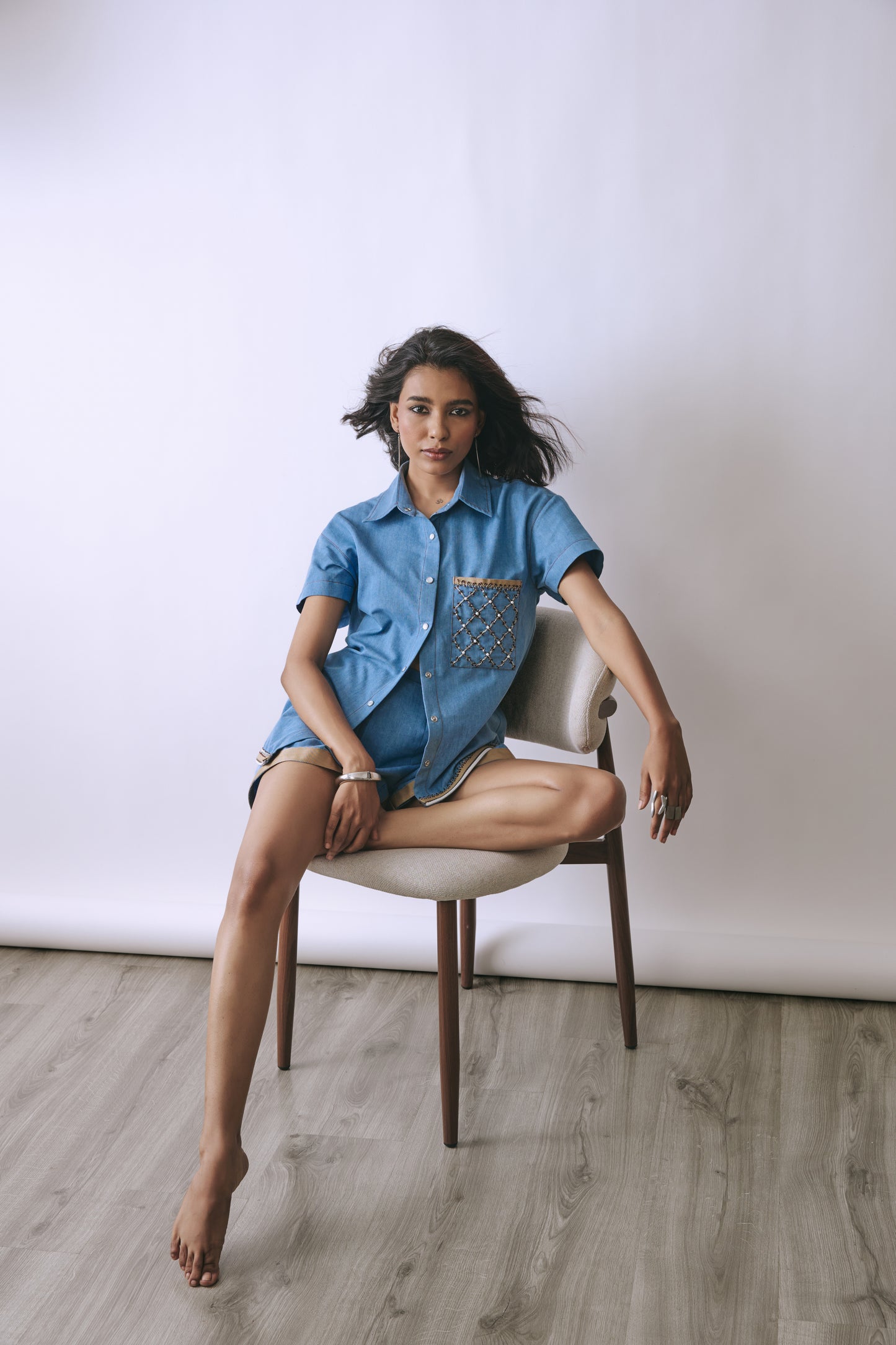 Ice Link Denim Co-ord Set