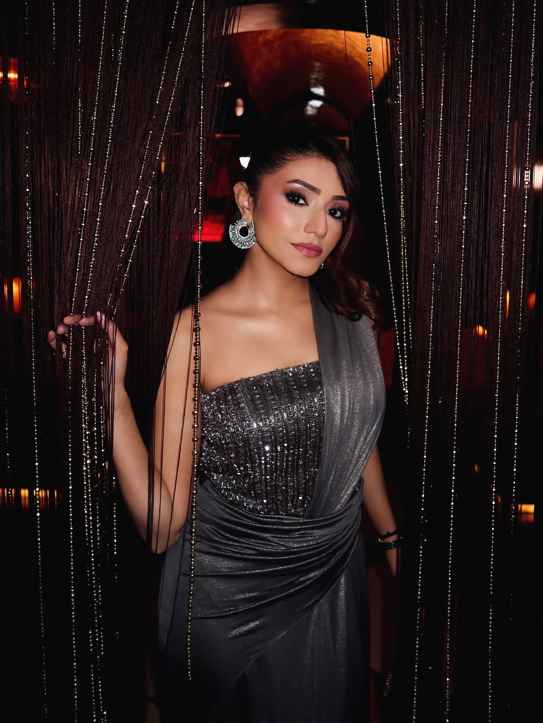 Geetika Verma in Molten Muse Gown