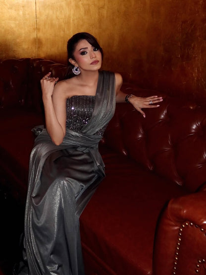 Geetika Verma in Molten Muse Gown