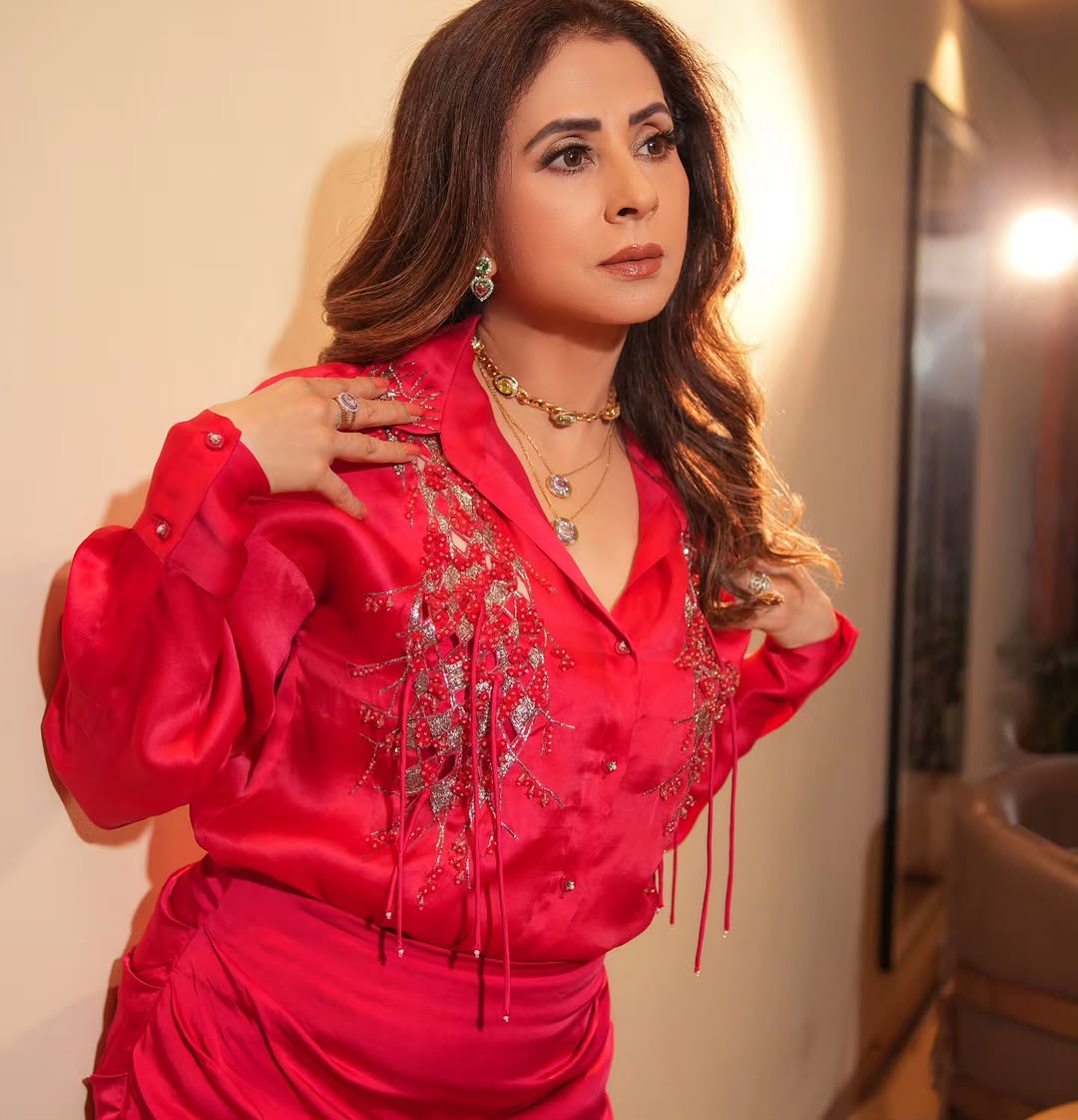 Urmila Matondkar in Sangria Eclipse Skirt Set