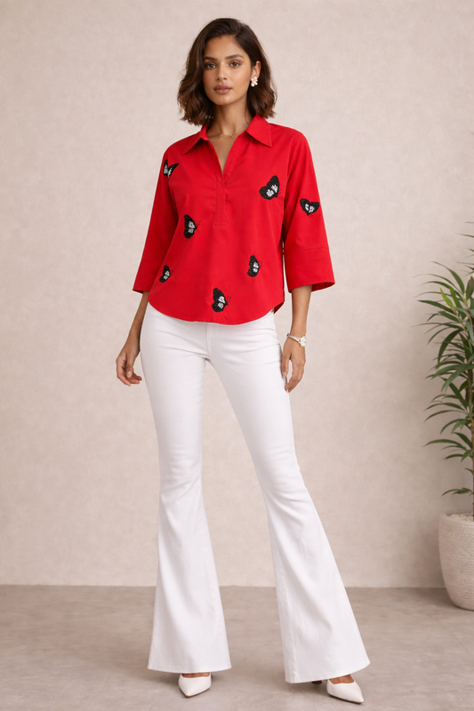 Butterfly Muse Relaxed Shirt