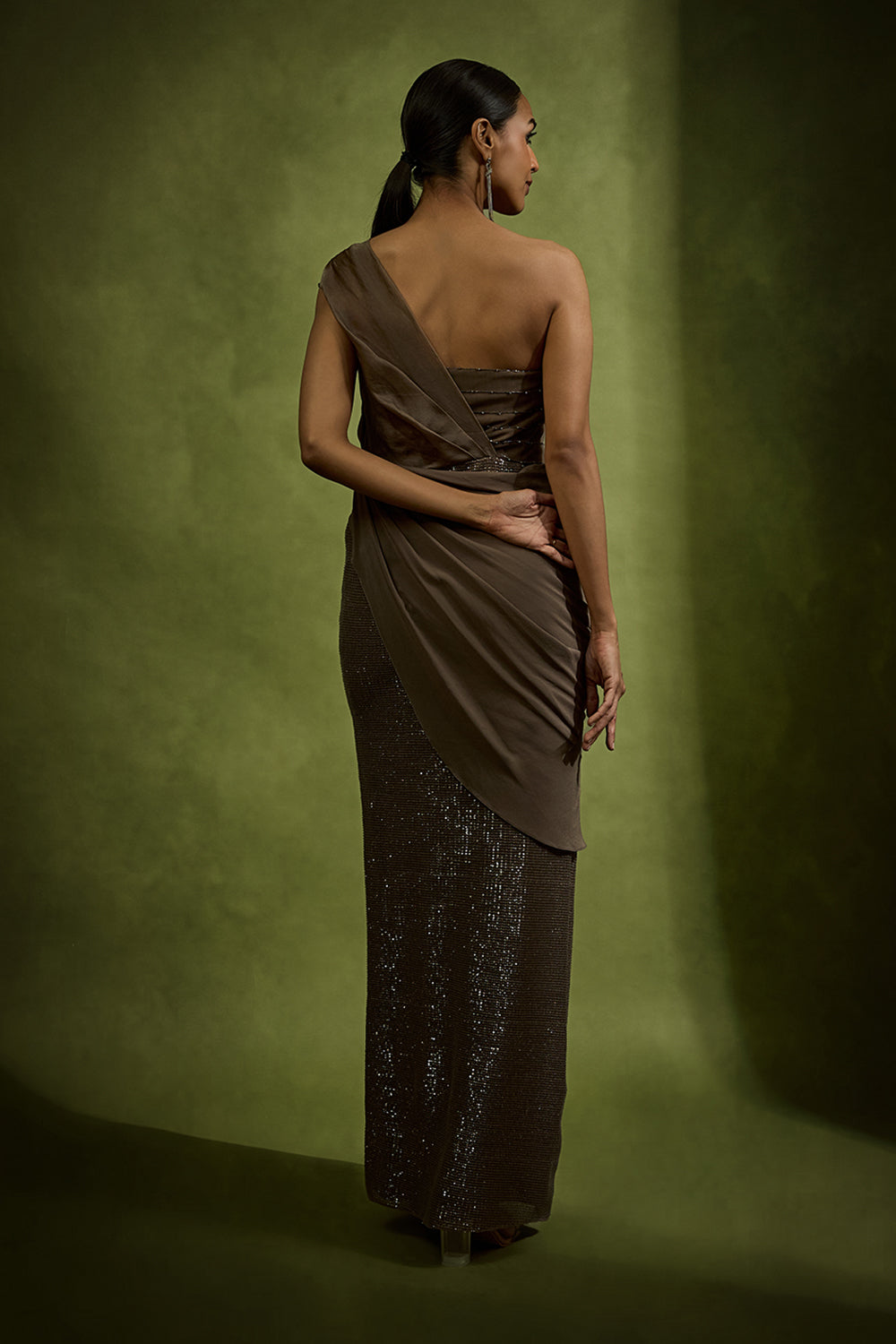 Draped Corset Dress