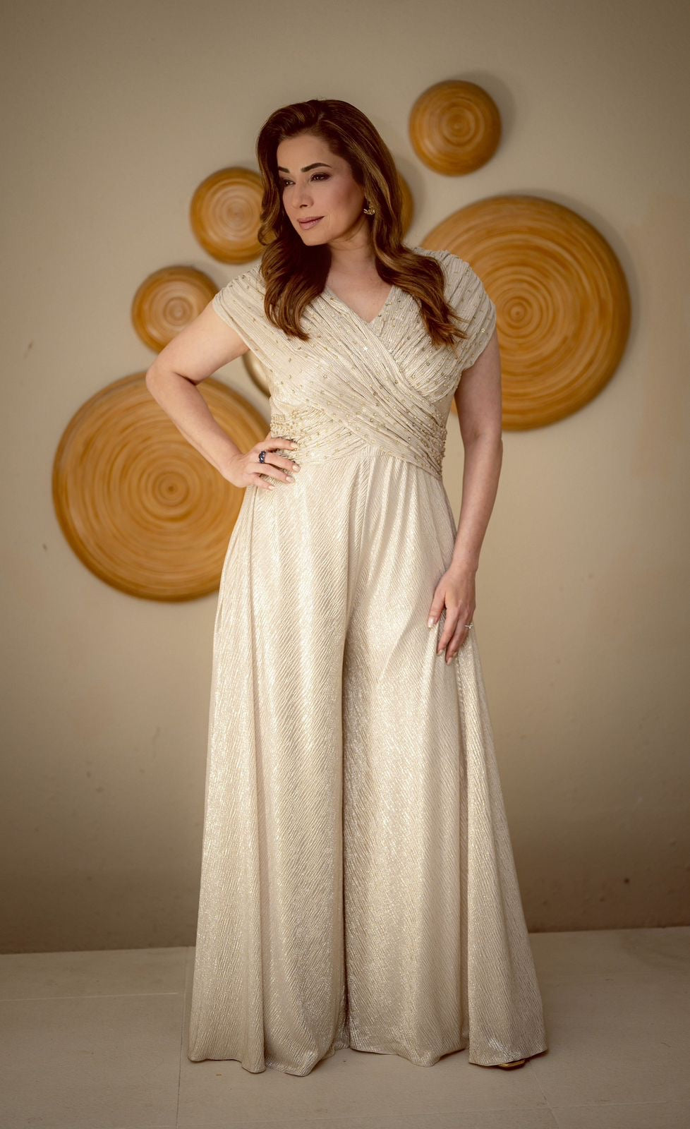 NEELAM KOTHARI IN PEARL REVERIE JUMPSUIT