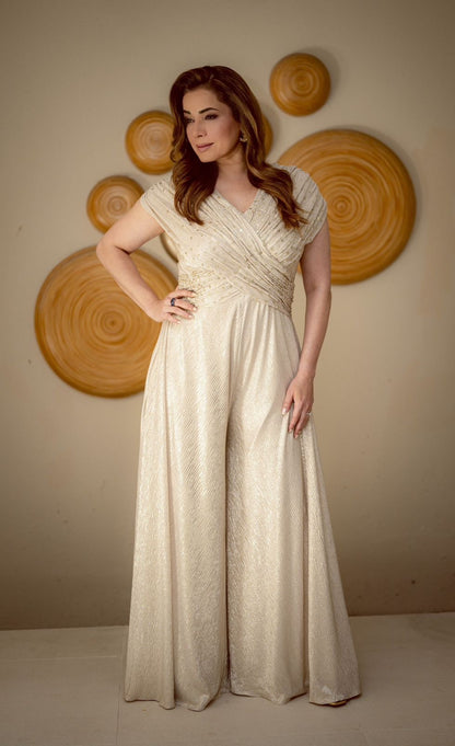 NEELAM KOTHARI IN PEARL REVERIE JUMPSUIT