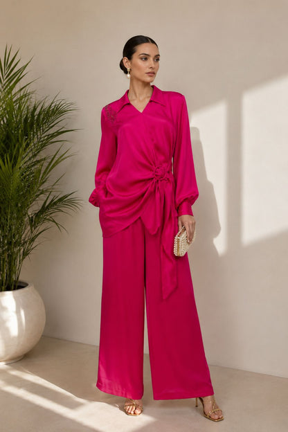 Fuchsia pink Co-Ord