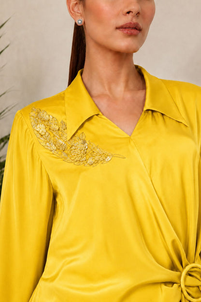 Vibrant Lime yellow co-ord
