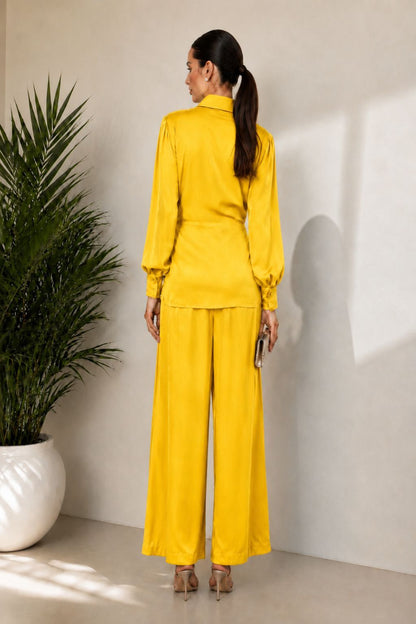 Vibrant Lime yellow co-ord